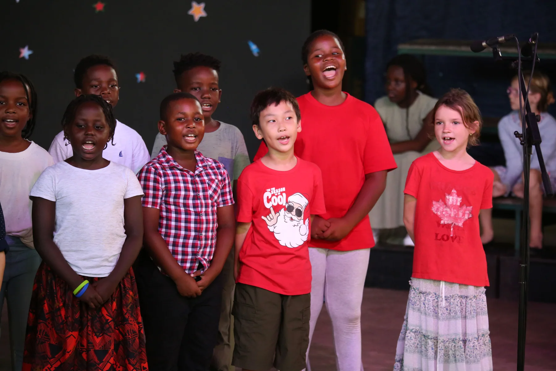 Children at a God’s Tribe Church gathering