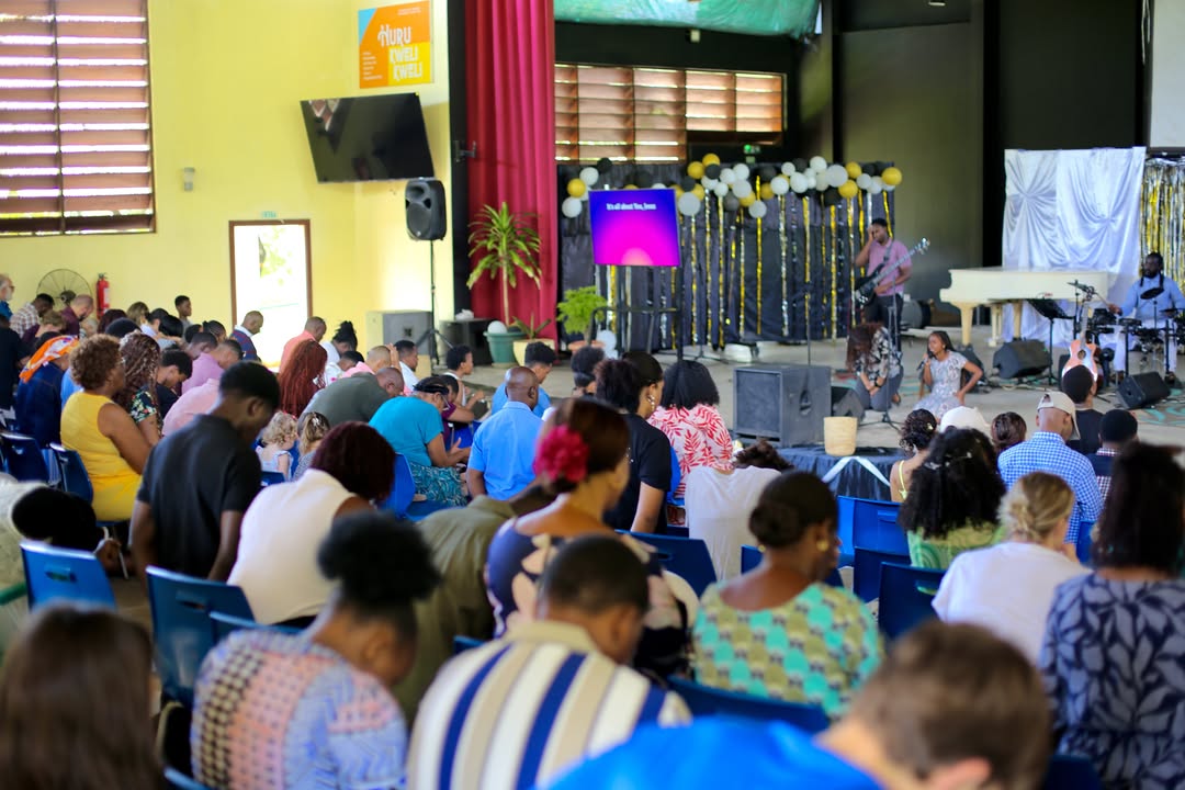God’s Tribe Church congregation gathered for Sunday worship